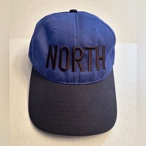 Askov Finlayson Hat Cap Snap Back Blue Black Embroidered NORTH‎ USA Made